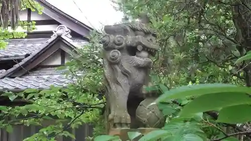 小名浜諏訪神社 ～海の鎮守様～の狛犬