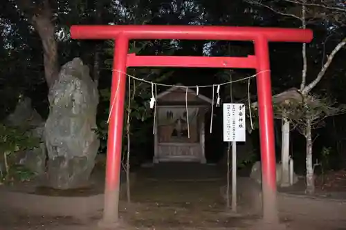 宮川熊野神社の鳥居