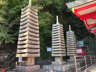 赤間神宮の塔
