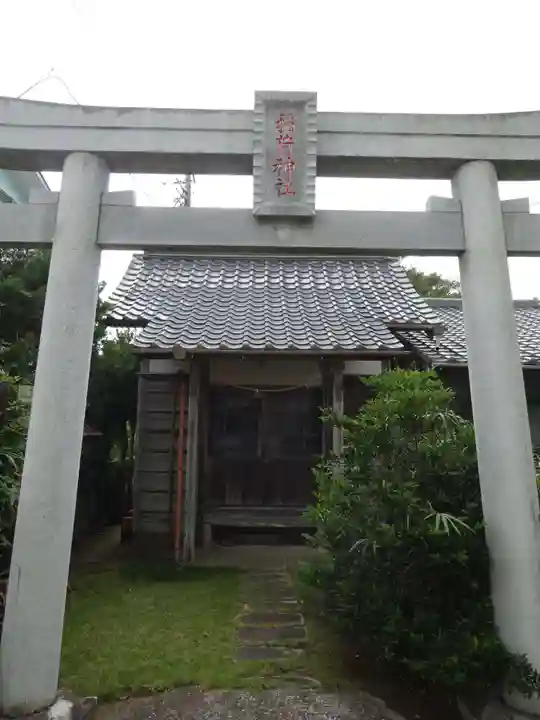 稲荷神社の鳥居