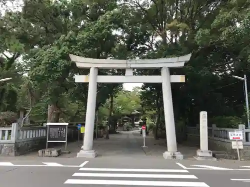 御穂神社の鳥居