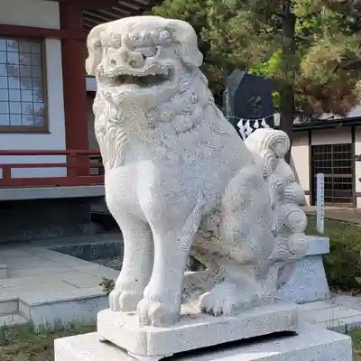 北海道東照宮の狛犬