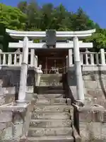 川原畑諏訪神社の鳥居
