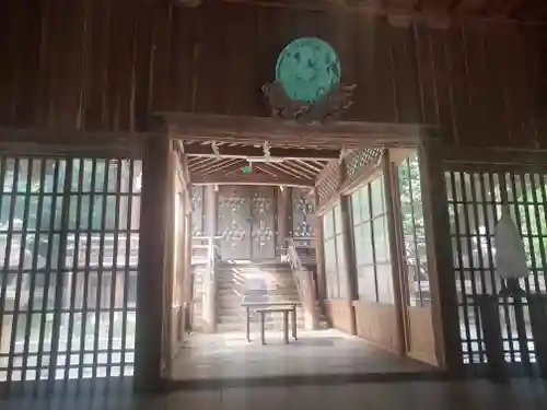 乎加神社の本殿