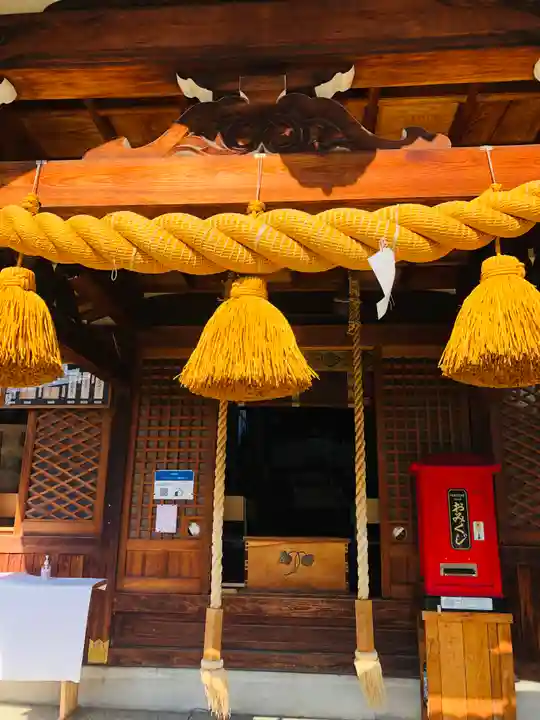 比枝神社の本殿・本堂