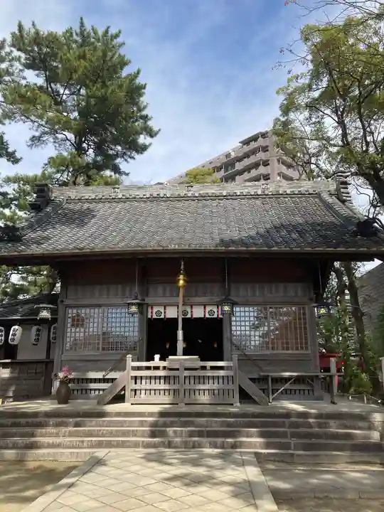 菅生神社の本殿・本堂