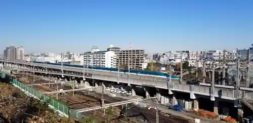 向陵稲荷神社の周辺