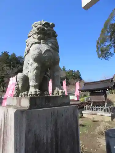 茨城縣護國神社の狛犬