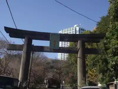 芝東照宮の鳥居