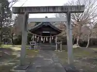 神明社(三丸渕三段割)の鳥居
