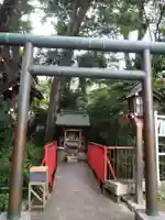 清水窪弁財天の鳥居