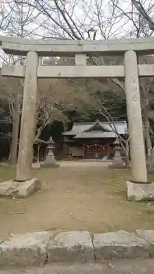 天疫神社の鳥居