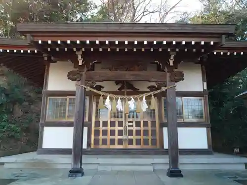 杉山神社の本殿・本堂