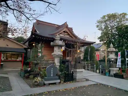 矢向日枝神社の本殿・本堂