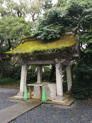 遠見岬神社の手水舎