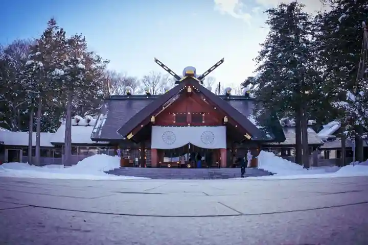 北海道神宮の本殿・本堂