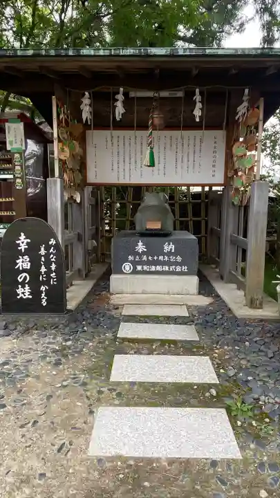 三社神社の像