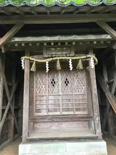 佐々牟志神社の末社