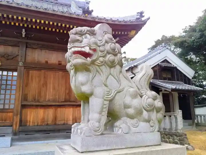 津島神社(卯之山津嶋神社)の狛犬