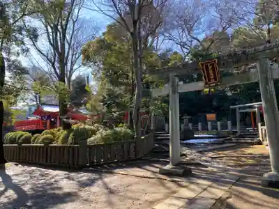 乙女稲荷神社の鳥居