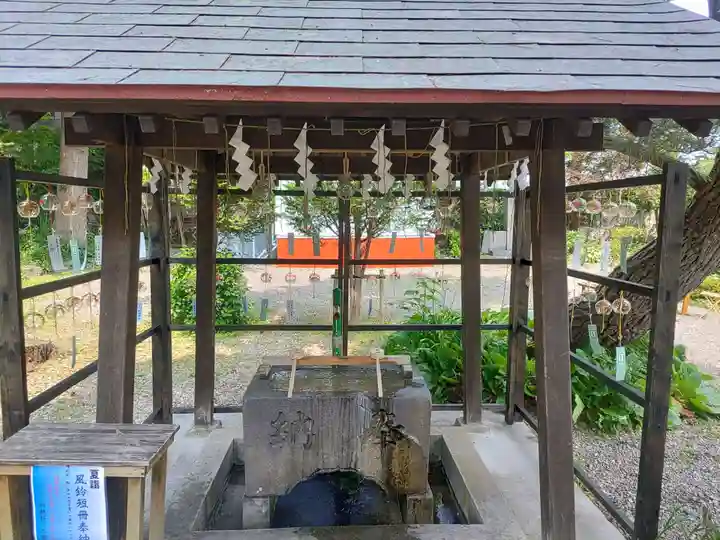 船魂神社の手水舎
