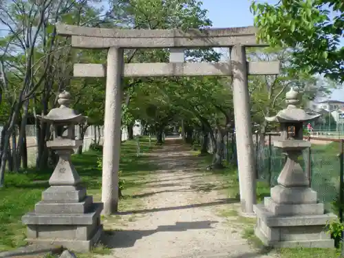 大依羅神社の鳥居