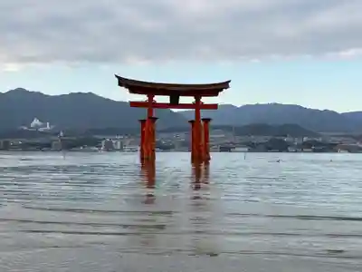厳島神社の鳥居