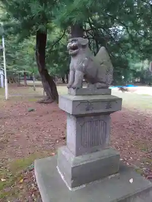 音更神社の狛犬