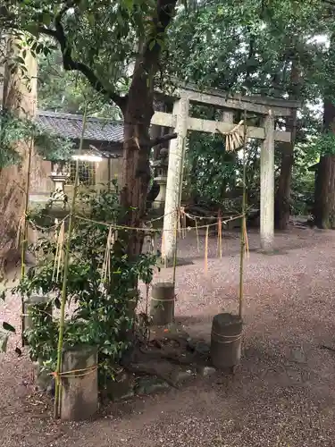 川併神社の鳥居