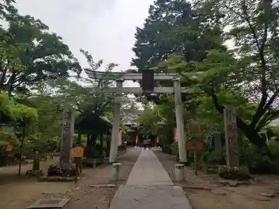 懐古神社の鳥居