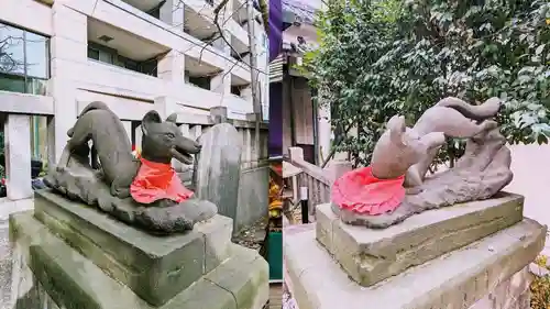 小野照崎神社の狛犬