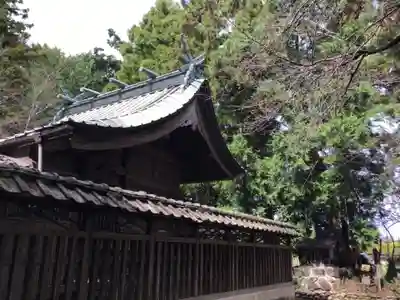 倭文神社の本殿・本堂