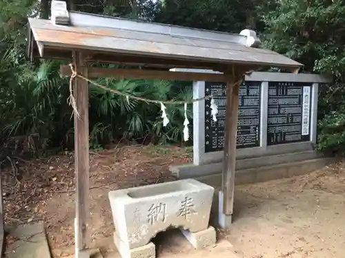 大前神社の手水舎