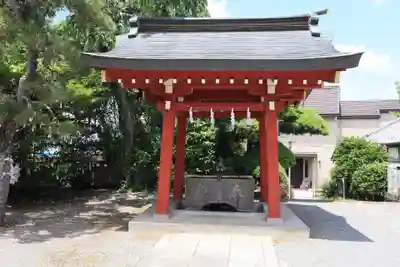 一瓶塚稲荷神社の手水舎