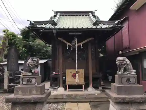 生麦水神宮の本殿・本堂