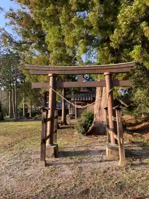 訶具都智神社の鳥居