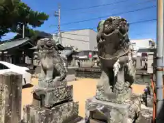 四所神社の狛犬