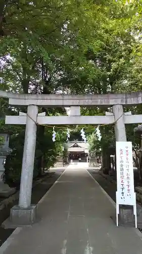 日枝神社水天宮の鳥居