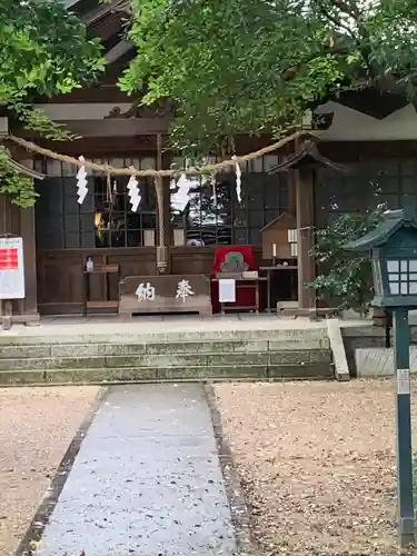 萱津神社の本殿・本堂