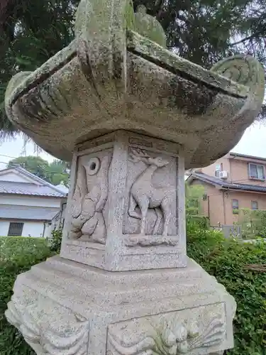 九重神社の像