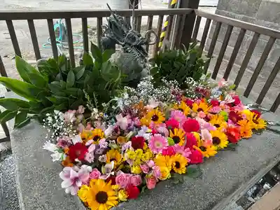 豊平神社の手水舎