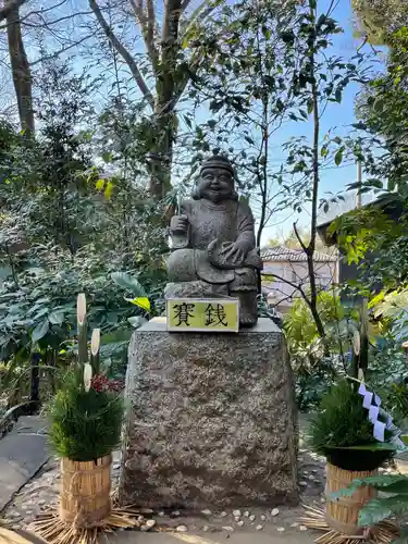 麻賀多神社の像