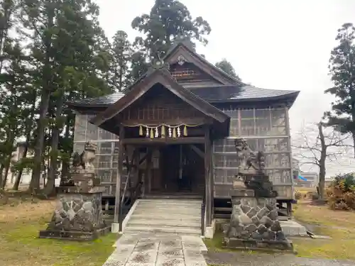 伊米神社の本殿