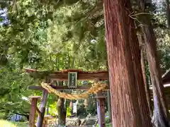 子檀嶺神社の鳥居