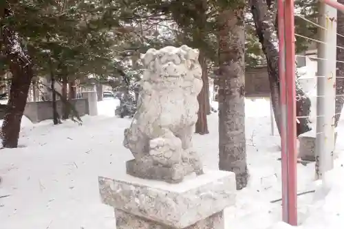 公園八幡宮の狛犬