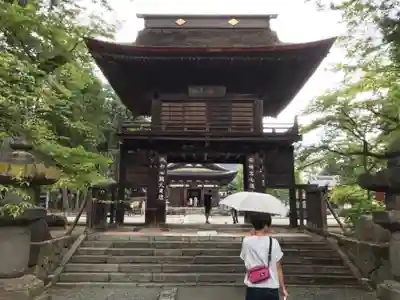 恵林寺の山門・神門