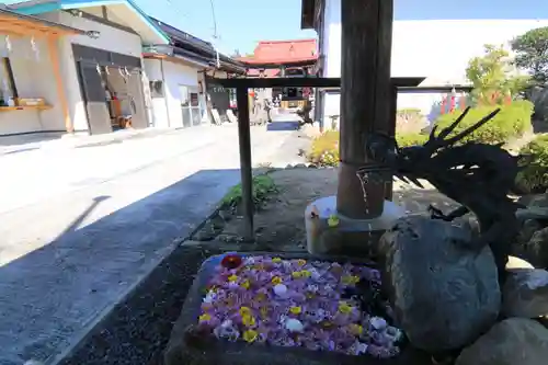 大鏑神社の手水