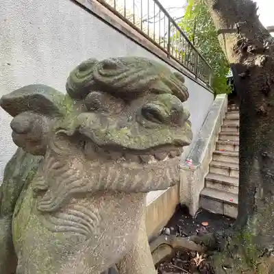 櫻田神社の狛犬