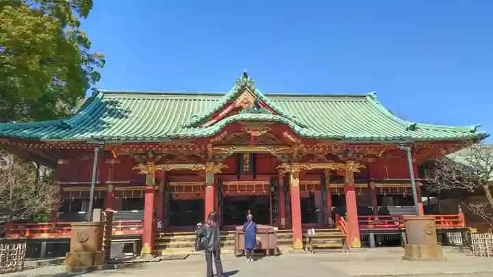根津神社の本殿・本堂