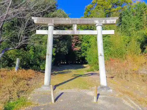 山崎神社の鳥居